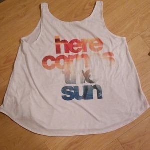 Here comes the sun - american Eagle tank